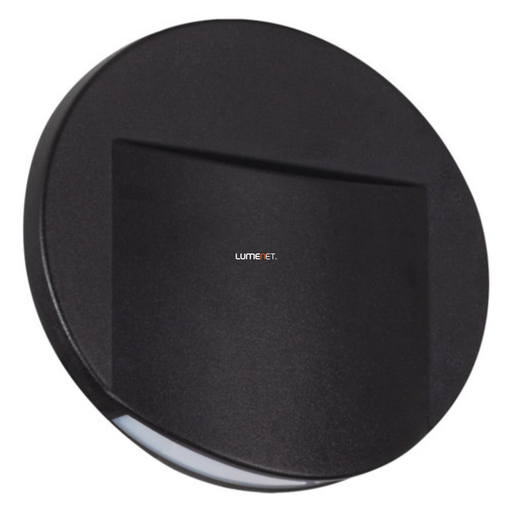 LED pentru iluminarea treptelor, rotund 0,8W, 3000K, 15lm, negru - Ernius Kanlux 33334