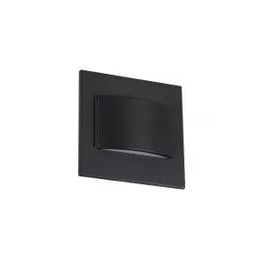   Lampă LED pentru scări 1,5 W, 3000 K, 15 lm, negru - Ernius Kanlux 33336