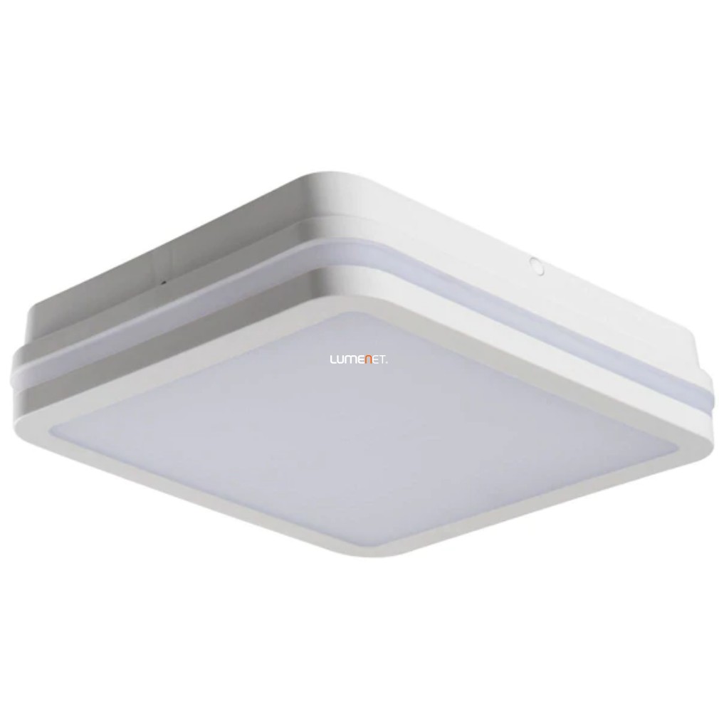 Plafonieră LED pătrată pentru exterior Beno 24W, 4000K, 2060lm, IP54, alb