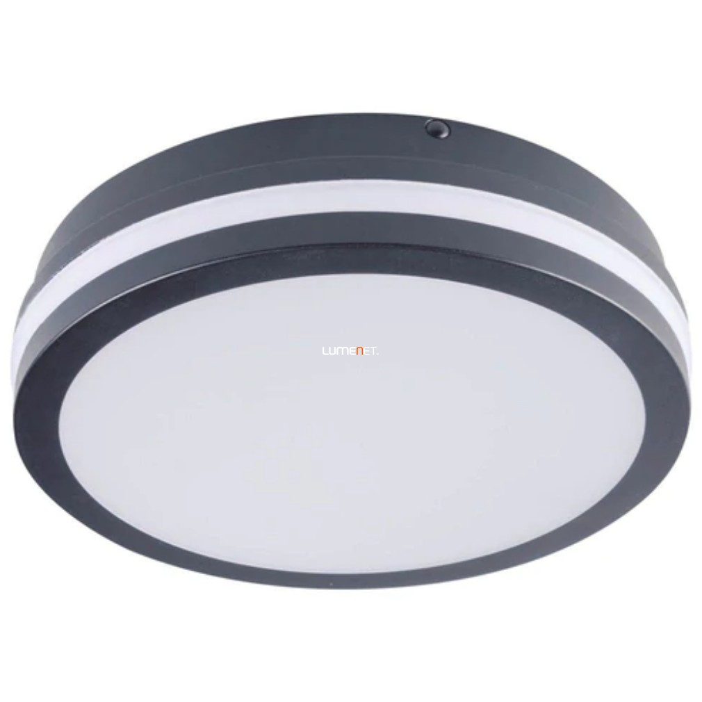 Lampă LED rotundă pentru exterior, 18W, 4000K, 1400lm, IP54, gri - Beno Kanlux 33348