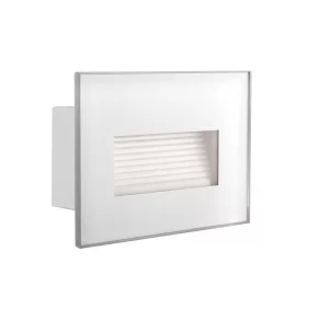   Lampă LED de exterior pentru încastrare, 3 W, 130 lm, 3000 K, IP44, albă - Glasi Kanlux 33690