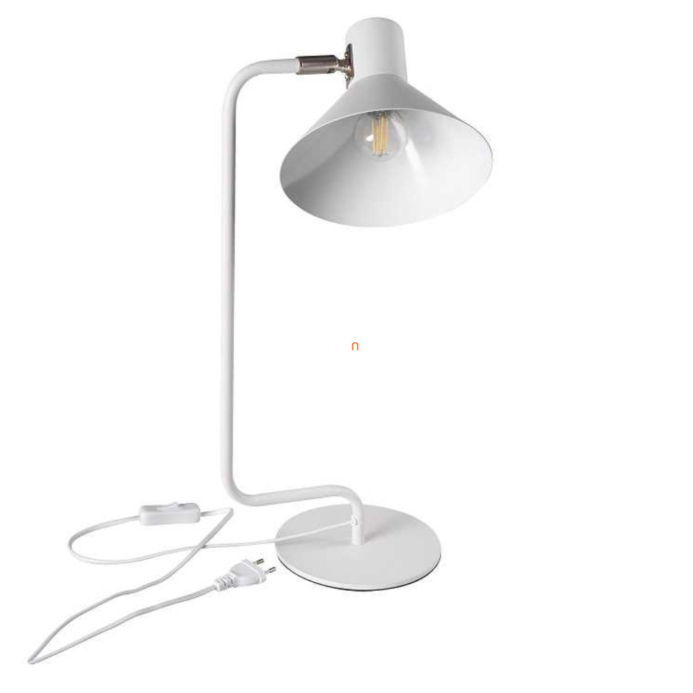 Lampa de masă, 1xE14, albă, 50 cm - Nedia Kanlux 34476, cu soclu 1xE14