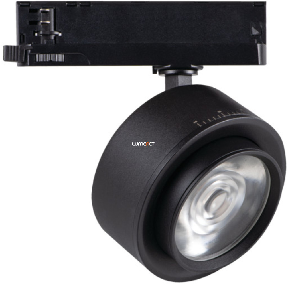 Spot LED, montat pe șină, 28W, 2800lm, 3000K, 28°, negru