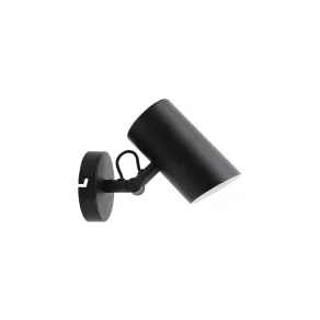   Spot de perete, negru, cu 1 soclu E14 - Agzar EL Kanlux 36254