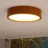 Lampă de tavan, 37 cm, lemn-opal, cu 2 socluri E27 - Jasmin Kanlux 36441