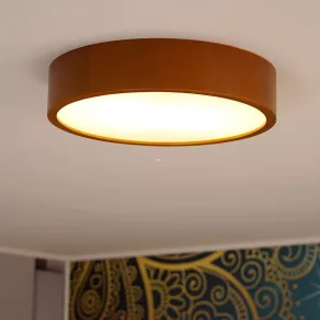   Lampă de tavan, 37 cm, lemn-opal, cu 2 socluri E27 - Jasmin Kanlux 36441