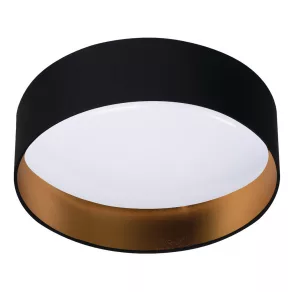   Lampă LED de tavan, 17,5 W, 1500 lm, 4000 K, în combinația de culori negru-auriu - Rifa Kanlux 36464