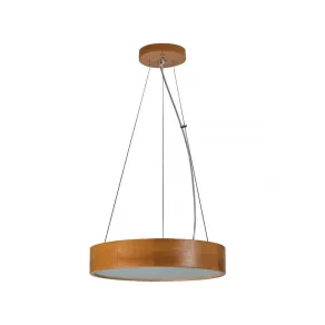   Lampă suspendată, 37 cm, lemn-opal, cu 2 socluri E27 - Jasmin Kanlux 36500
