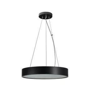   Lampă suspendată, 47 cm, neagră, cu 3 socluri E27 - Jasmin Kanlux 36507