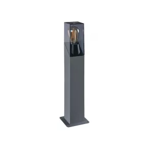   Lampă de exterior cu picior, 50 cm, negru, cu 1 soclu E27 - Laven Kanlux 36546