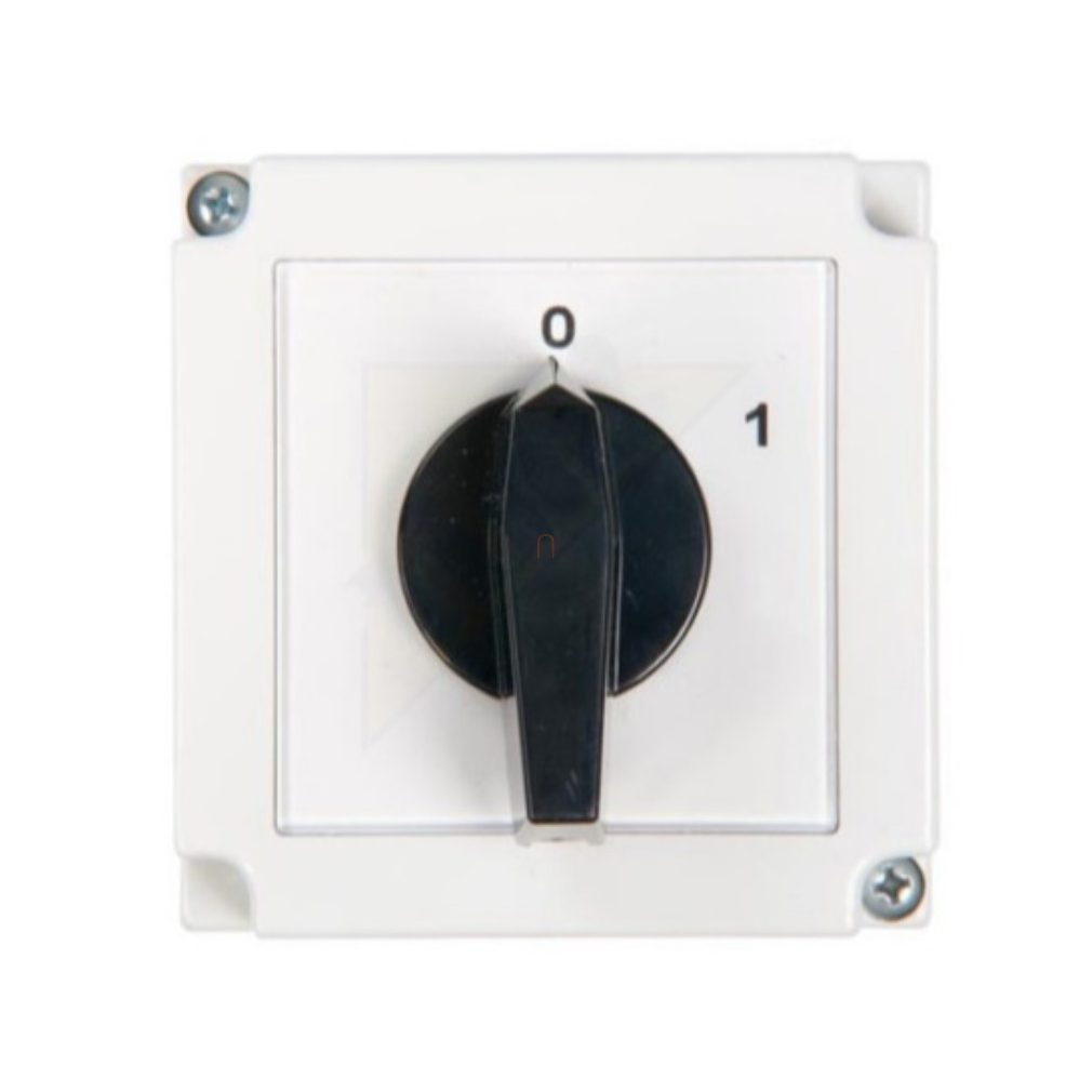 Tokozott ipari Be-Ki kapcsoló 3P 16A Apator 4G16-10-PK