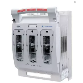   Siguranță de secționare orizontală 400 A, pentru panou de montare trifazat, racord de tip M, APATOR RBK-2, 63-811685-011