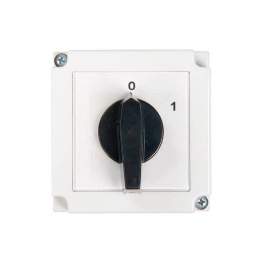 Tokozott ipari Be-Ki kapcsoló 3P 25A Apator 4G25-10-PK