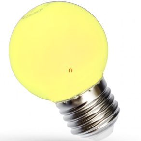 Decorațiune LED E27 1W, galben