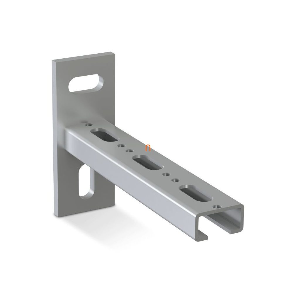 Niczuk Suport longitudinal pentru șină 30x16 208 mm profil C SS-C2,0-200 80930162000
