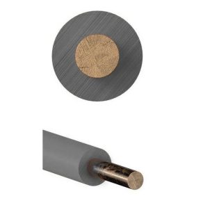   H05V-U 1x 1 gri (100) Cablu solid unipolar 300/500 V (M-Cs, MCs)