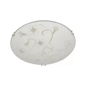   Lampă de tavan cu model, cu 2 socluri E27 - Fiori Klausen KL8022