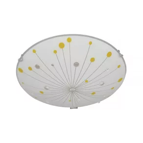   Lampă de tavan cu model, cu 2 socluri E27 - Halley Klausen KL8027