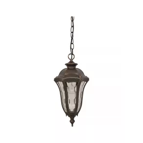   Lampă suspendată de exterior cu aspect antic, cu soclu E27 - Baltimore Klausen KL5536
