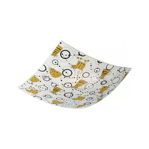   Lampă de tavan cu model, cu 2 socluri E27 - Ruffy Klausen KL5833