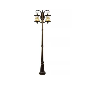   Lampă clasică de exterior, 230 cm, cu 3 socluri E27 - Kingston Klausen KL6231
