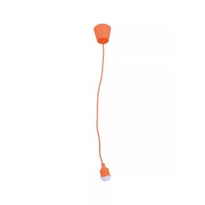   Lampă suspendată portocalie cu soclu E27 - Riple Klausen LY-6053
