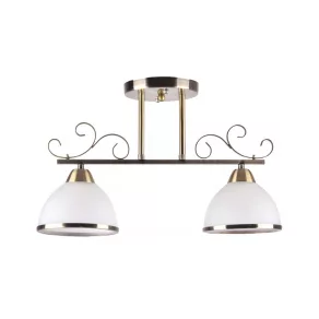   Lampă de tavan în stil antic, cu 2 brațe - Iron Klausen LY-3190