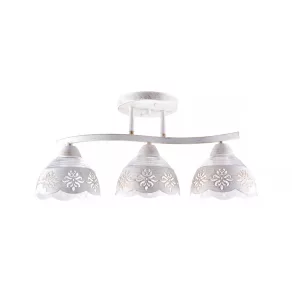 Candelabru vintage cu 3 socluri E27 - Buquet Klausen LY-3211