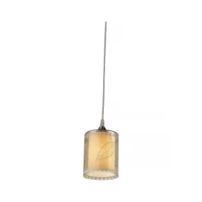   Lampă suspendată cu model, cu soclu E27 - Natura Klausen LY-3236