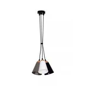   Lampă suspendată Trikolor cu 3 socluri E27 - Sweden Klausen KL6521