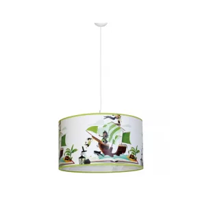   Lampă suspendată cu motiv pirat, cu soclu E27 - Pirat Klausen KL6586