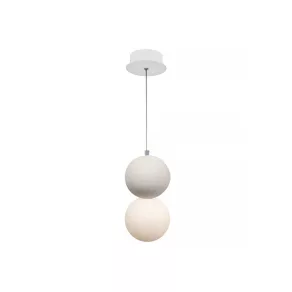   Lampă suspendată cu soclu 1xG9, IP20, 220-240 V, alb - Klausen String 111047