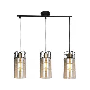 Lampă suspendată cu 3 socluri E27 - Ideal Klausen KL113010