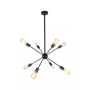 Lustră de design cu 8 socluri E27 - Strict Klausen KL106006