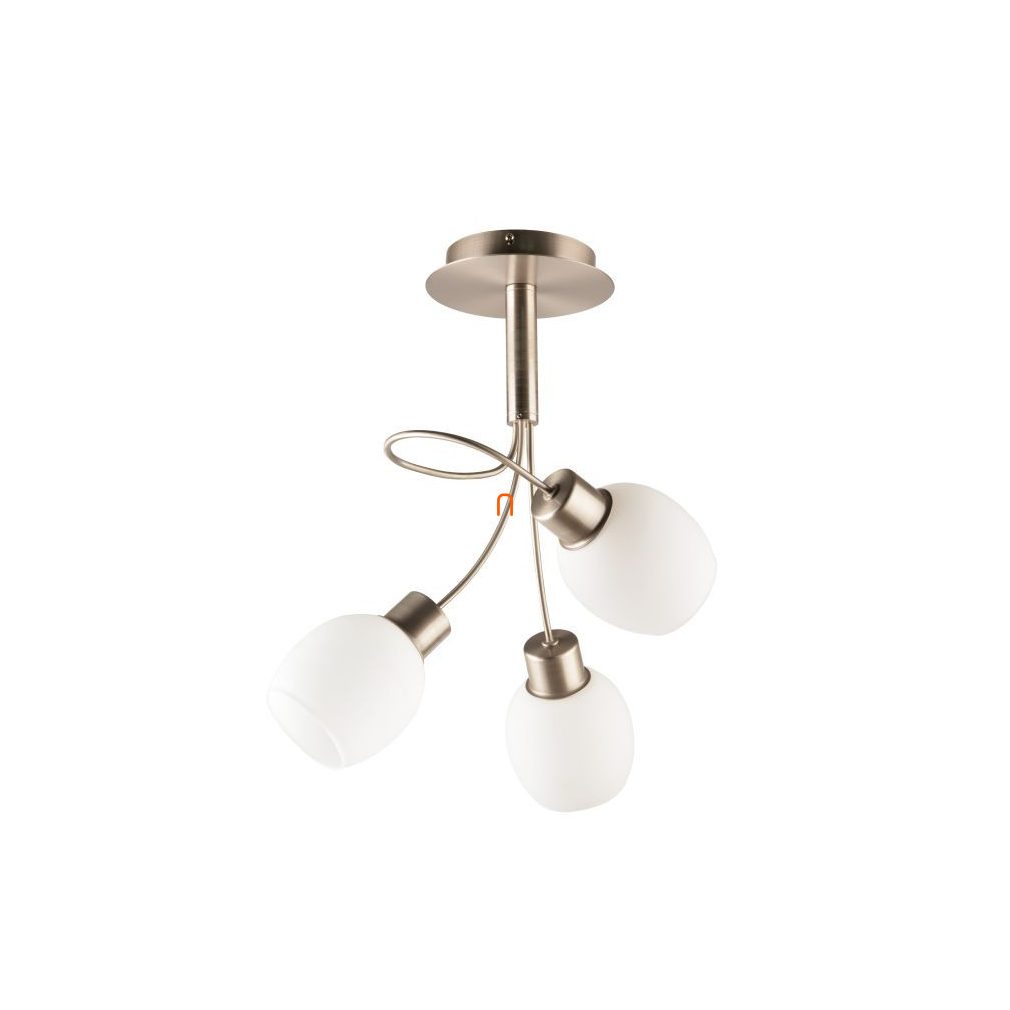 Lampa de tavan în culoarea nichel, cu 3 brațe - Milky Klausen LY-3492