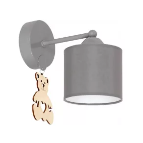   Aplică cu ornament în formă de ursuleț, cu soclu E27 - Tedd Klausen KL101035