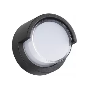   Lampă LED de perete pentru exterior, 11 cm, 6 W, 450 lm, 4000 K, negru - Feiss Klausen KL121026