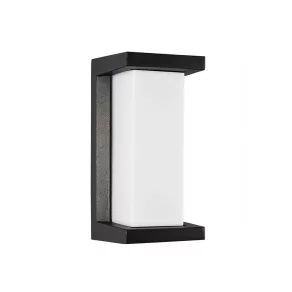   Lampă LED de perete pentru exterior, neagră, 12,5 cm, 12 W, 900 lm, 4000 K - Ruth Klausen KL121031