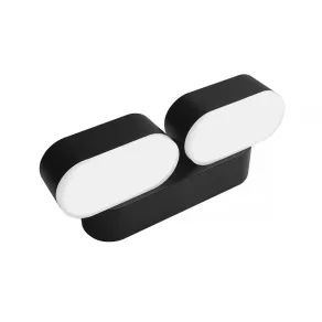   Lampă LED de exterior pentru montare pe perete, negru, 14 W, 840 lm, 4000 K - Joker Klausen KL121048