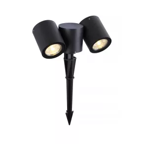   Lampă de exterior cu montare în pământ, cu 2 socluri GU10 - Riad Klausen KL139002