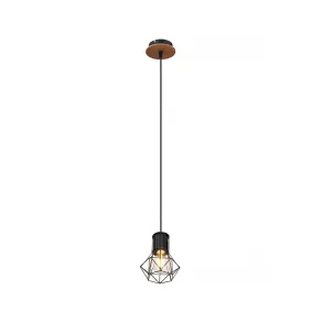 Lampă suspendată cu soclu E27 - Skull Klausen KL111119