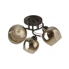   Lampă de tavan cu abajur din sticlă, cu 3 socluri E27 - Kano Klausen KL100041