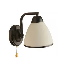   Aplică de perete cu 1 soclu E27, IP20, 220-240 V, negru - Klausen Proton KL101046