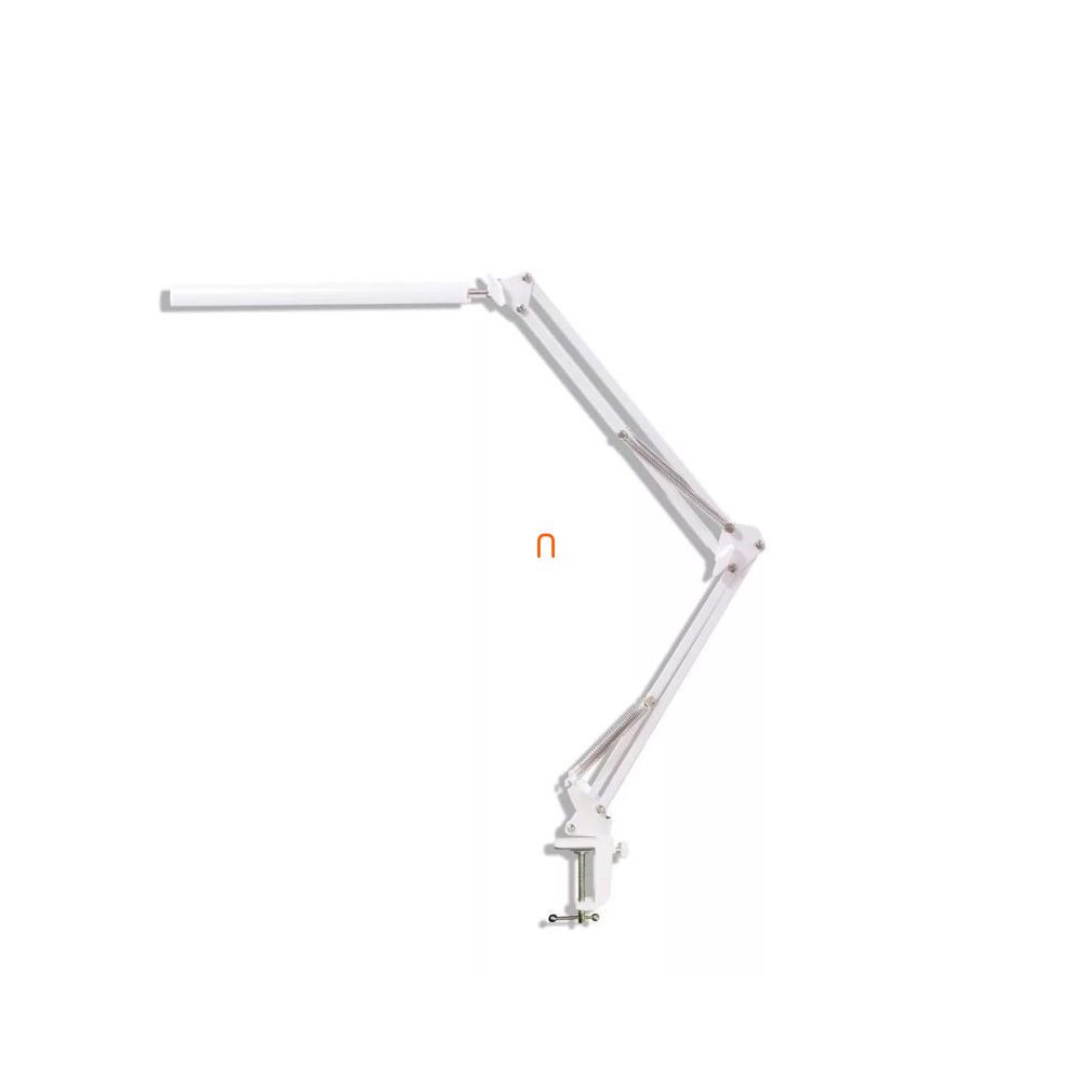 Lampa LED de birou reglabilă, culoare albă, 58 cm - Armstrong Klausen KL148012, cu intensitate reglabilă, USB, reglabilă, fixabilă pe masă, cu cablu de 1,15 m, 3000-4500-6500 K, 1160 lm, 11 W, 5 V