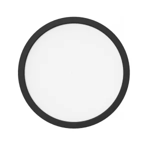   Lampă LED de tavan cu intensitate reglabilă, 22,5 cm, negru, alb, 18 W, 1200 lm, 3000-6500 K - Nebula Klausen KL151081