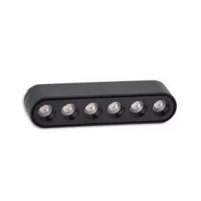 Spot LED, negru, 6 W, 485 lm, 3000 K - Slim Klausen KL181016
