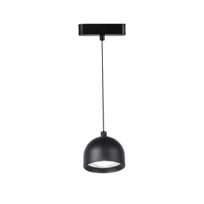   Lampă suspendată cu LED, neagră, 8 cm, 8 W, 690 lm, 4000 K - Slim Klausen KL181094