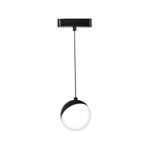   Lampă suspendată cu LED, neagră, 9,5 cm, 9 W, 700 lm, 4000 K - Slim Klausen KL181096