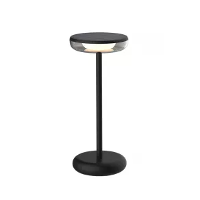   Lampă de birou cu LED și panou solar, 2 W, 2700 K, 160 lm, negru, IP44 - Klausen Lucent KL148020