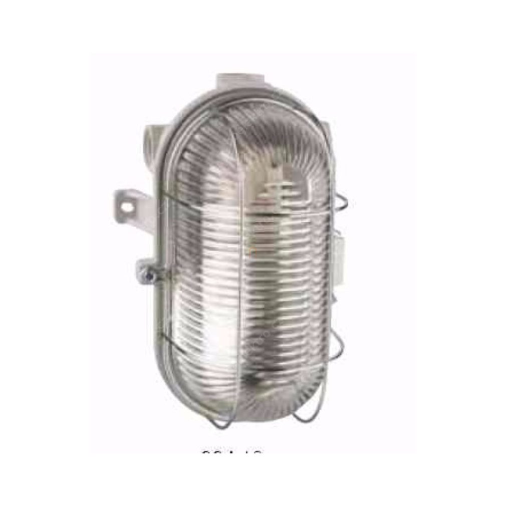 Leg.060419 Unilux hajólámpa LoB 100W IP 44 fém védőrács